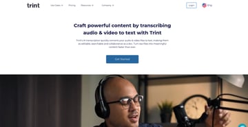 Trint Website Thumbnail