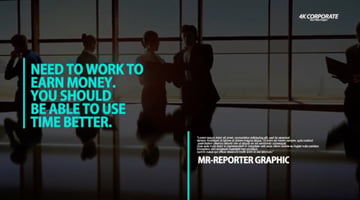 Corporate After Effects text animation templates