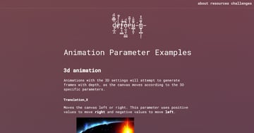 Deforum Stable Diffusion Website Thumbnail