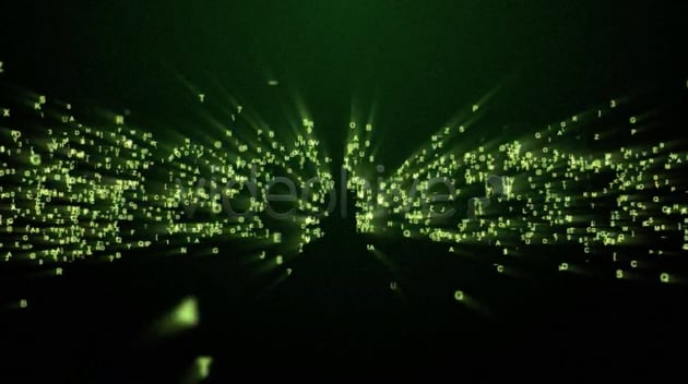 Digital logo animation After Effects