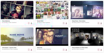 Elements photo effects animator