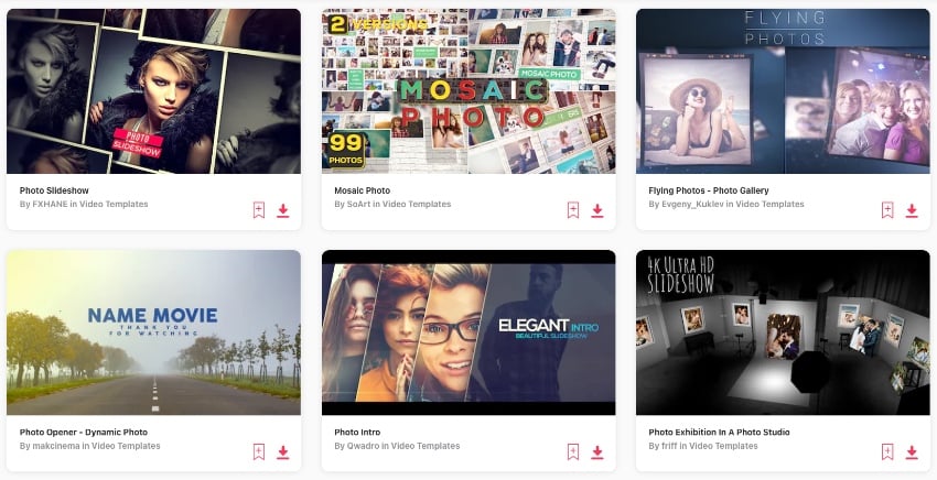 Elements photo effects animator