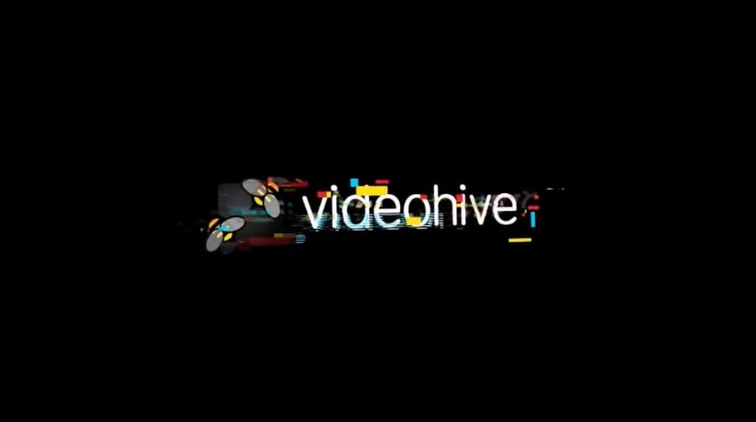 Glitch Adobe After Effects logo