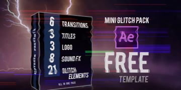 glitch title templates
