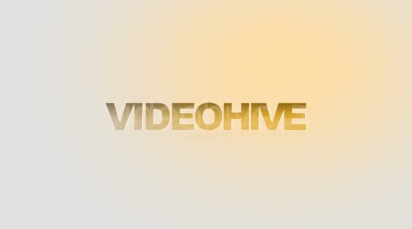 Logo text animation After Effects
