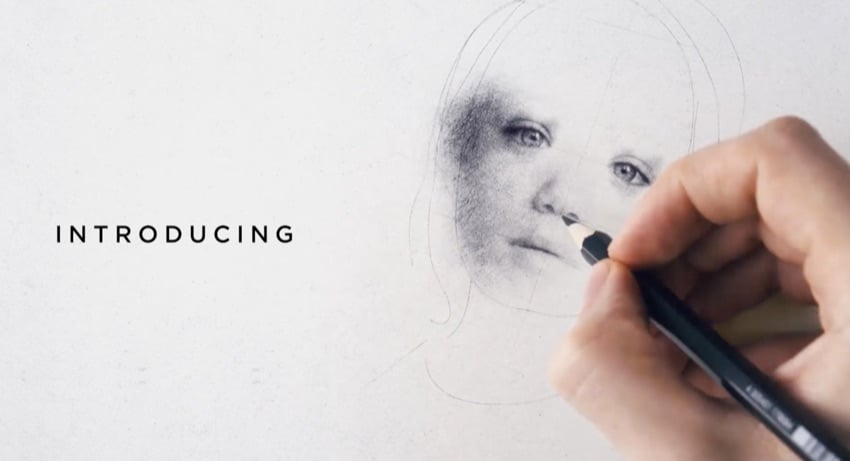 Sketch photo animation