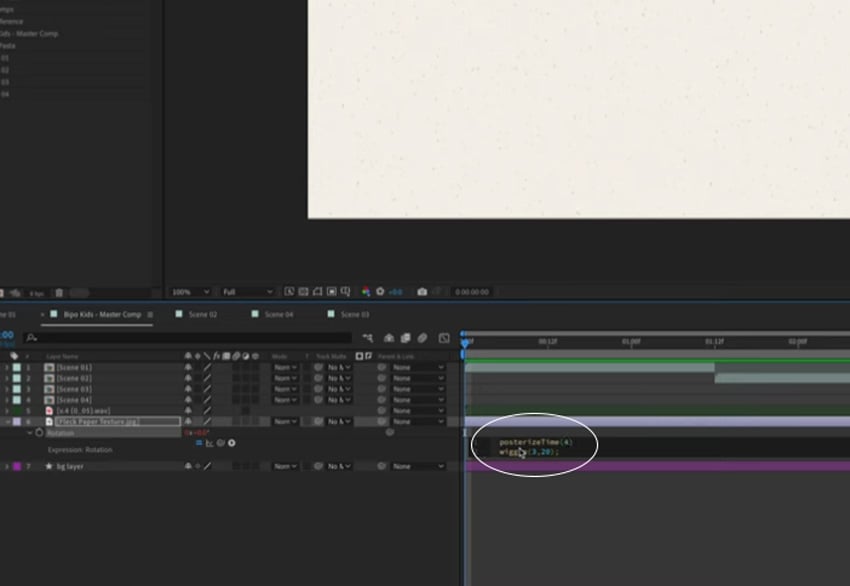 adding a wiggle