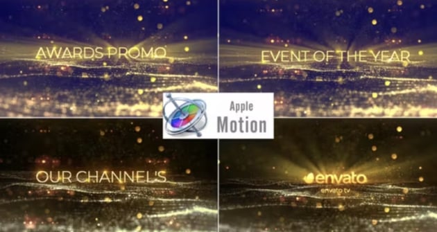 Award Show Titles - Apple Motion and FCPX Title Template
