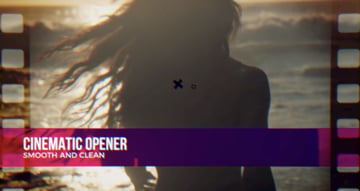 Film Frame Opener - Final Cut Pro Template for Free