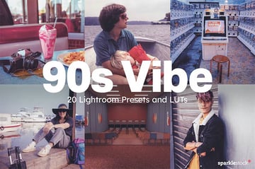 90s vibe Affinity Photo LUT Presets