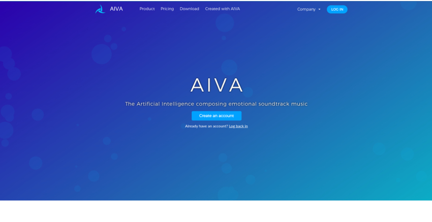 Aiva Ai Website Thumbnail