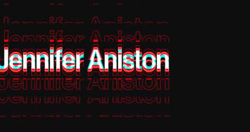 Colorful Glitch Text
