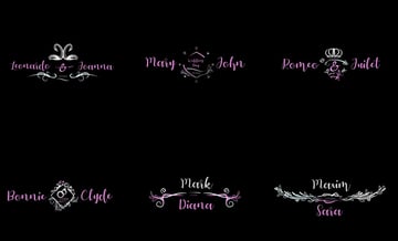 Wedding Titles