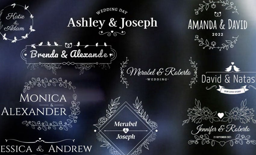 Wedding/Romantic Titles