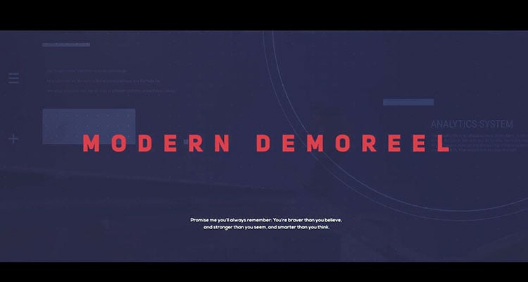 Universal Demo Reel Showreel