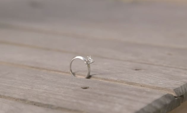 A Diamond Engagement Ring