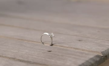 A Diamond Engagement Ring