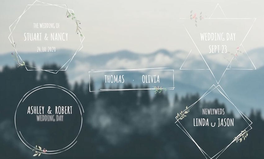 Wedding Titles V2