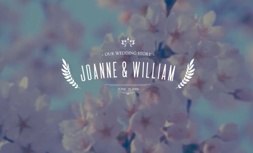 Romantic Wedding Titles