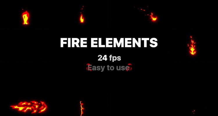 Flash FX Fire Elements After Effects