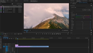 Add adjustment layer Premiere
