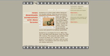 Avidemux Website Thumbnail for ai interpolation top 10 list