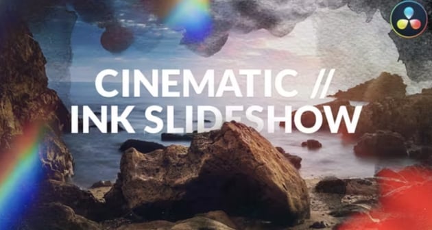 Cinematic Ink - Photo Slideshow in DaVinci Resolve