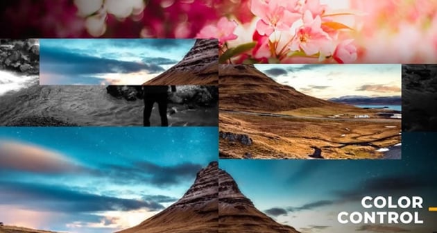 Elegant Slice - Template for Creating a Slideshow in DaVinci Resolve
