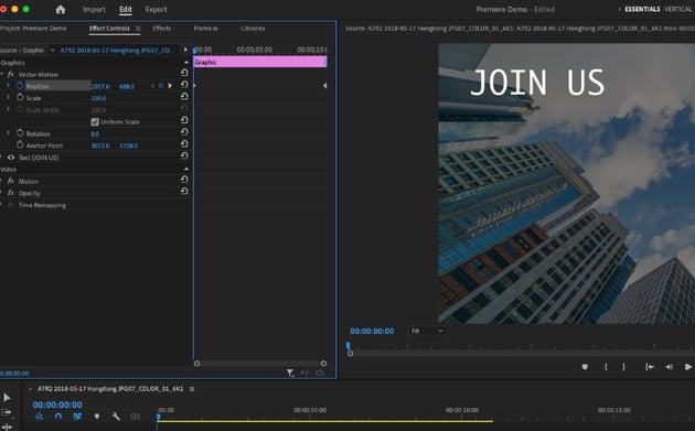 How to set Keyframes in Adobe Premiere Pro