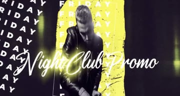 Promo Night Neon Effect Premiere Pro Template
