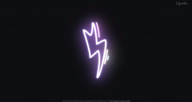Neon Shapes - Neon Glow Premiere Pro Templates