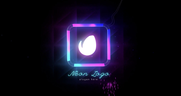 Logo Reveal - Neon Light Effect for Premiere Pro