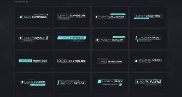 16 Glitch Lower Thirds - Neon Light Effect for Premiere Pro