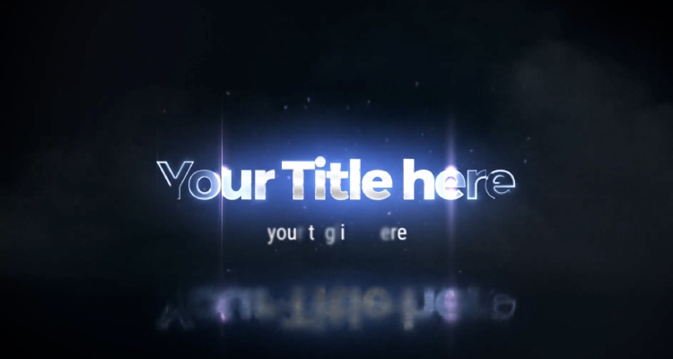 Epic Title Sting v2 - Neon Effect Premiere Pro Template