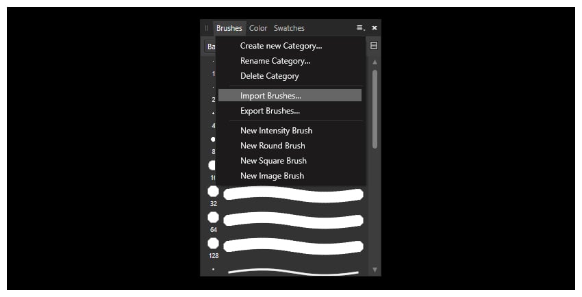 import brushes  