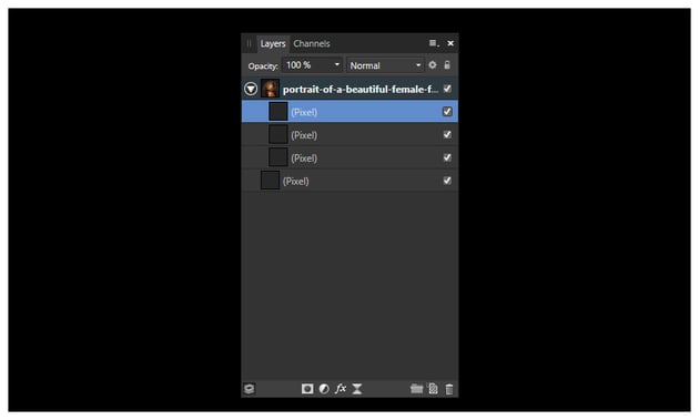clip layers in affinity photo 