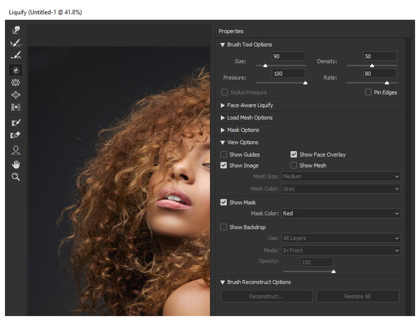 Liquefy in Photoshop  