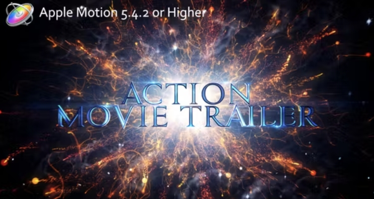 Action Movie Trailer - Apple Motion