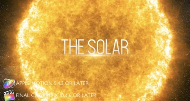 The Solar - Cinematic Trailer - Apple Motion