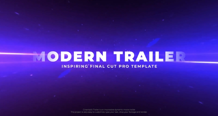 Modern Trailer for FCPX