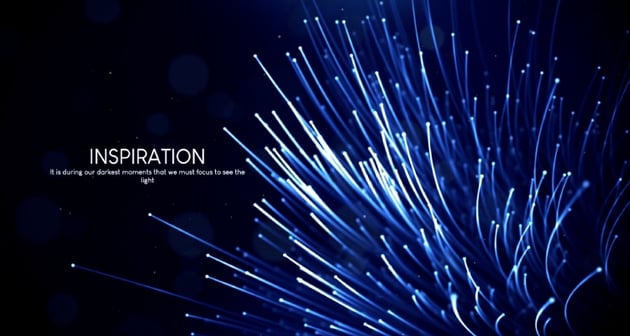 Optical Light Inspiring Titles - Apple Motion