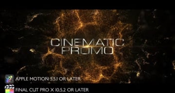 Cinematic Promo - Apple Motion