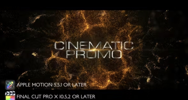 Cinematic Promo - Apple Motion