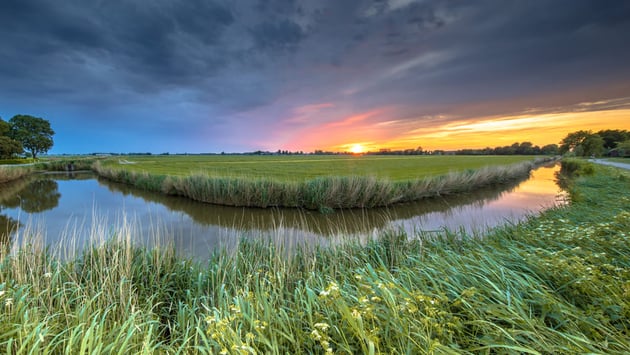 Wide angle landscape