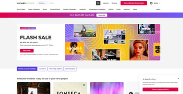 Envato Elements Website