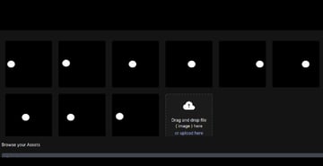 White ball video frames for ai video frame interpolation tutorial
