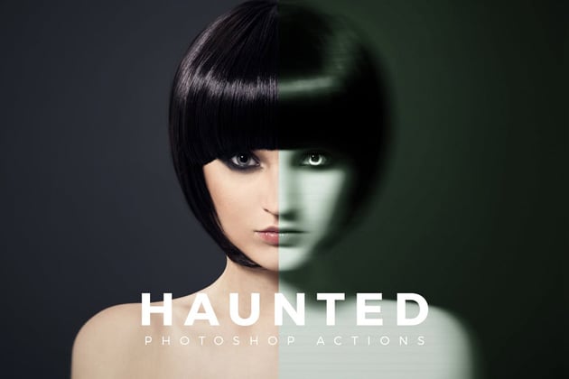 haunted photoshop actions