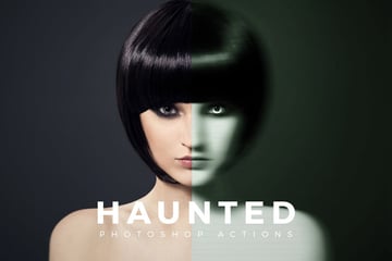 haunted photoshop actions