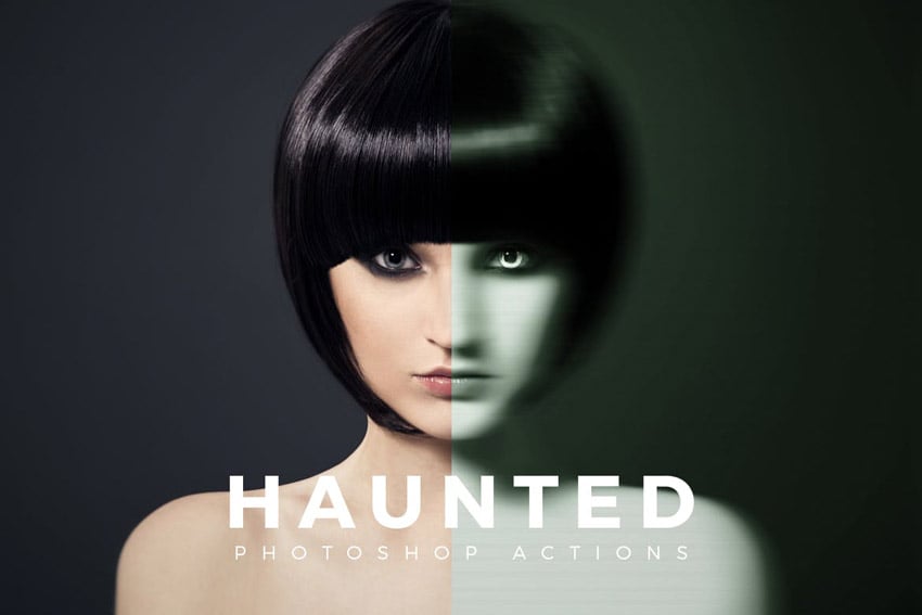 haunted photoshop actions
