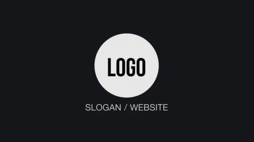 Logo reveal After Effects